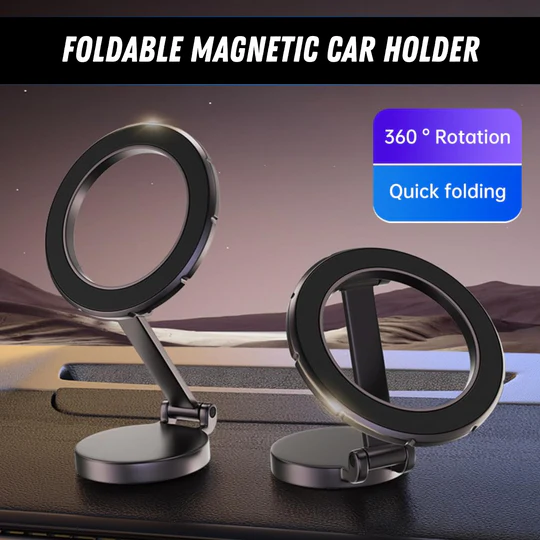 Foldable Magnetic Car Holder