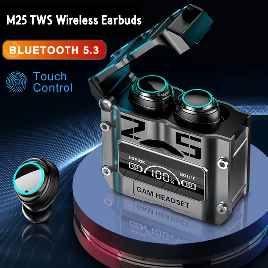 M25 TWS Wireless Earbuds